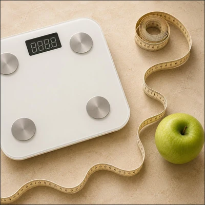 Scale and measuring tape for metabolic health — SugarWiseLife