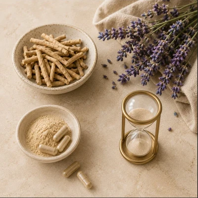 Ashwagandha and lavender for hormonal health — SugarWiseLife