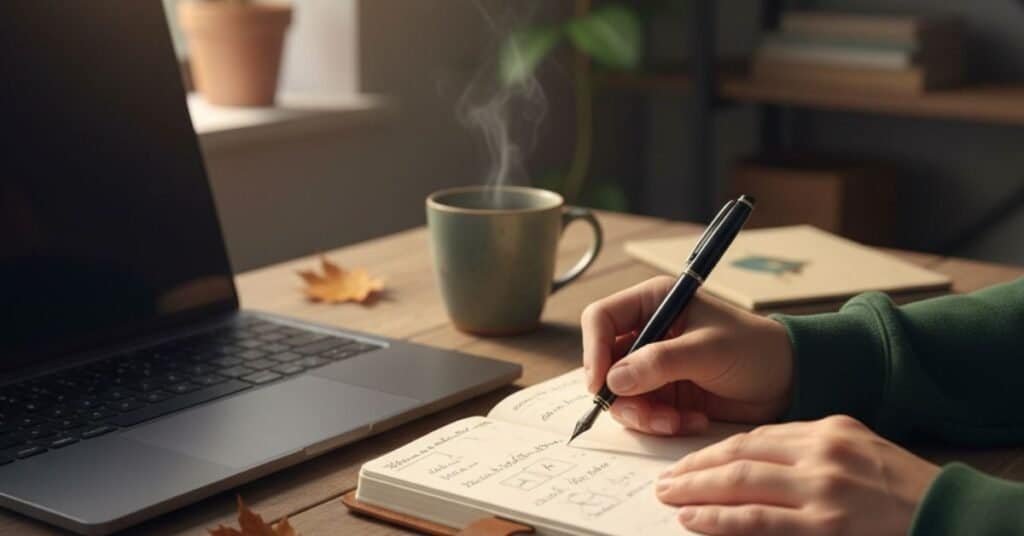 Taking notes after reading health results